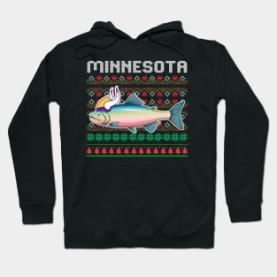 Ugly Christmas Minnesota Walleye vikings Hoodie
